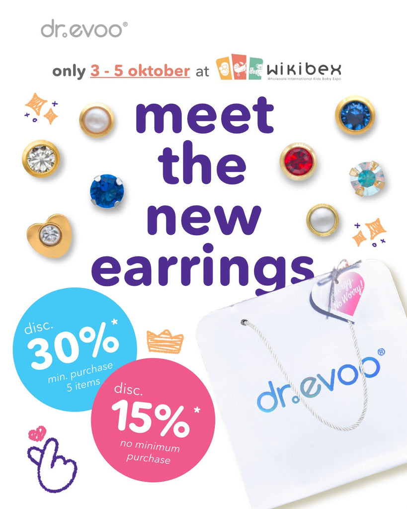 koleksi anting baru dr.evoo® hadir di wikibex!