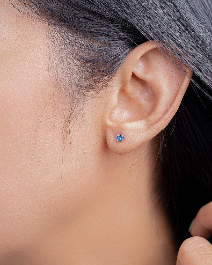 Ocean Tiara Shimmer - 3mm GP - anting-anting by dr.evoo® - anak-anak, dewasa