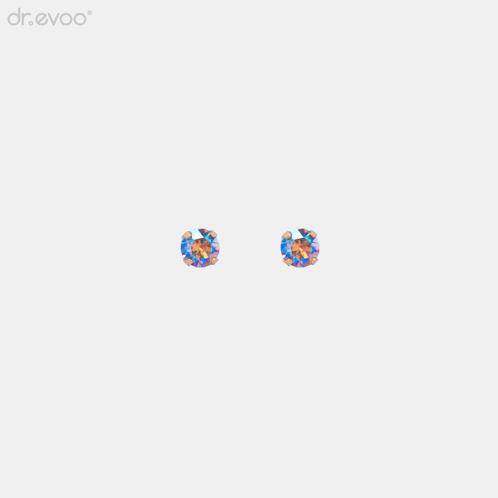 Tan Tiara Shimmer - 3mm GP - anting-anting by dr.evoo® - anak-anak, dewasa
